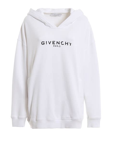 givenchy white hoodie white|reversible givenchy black hoodie.